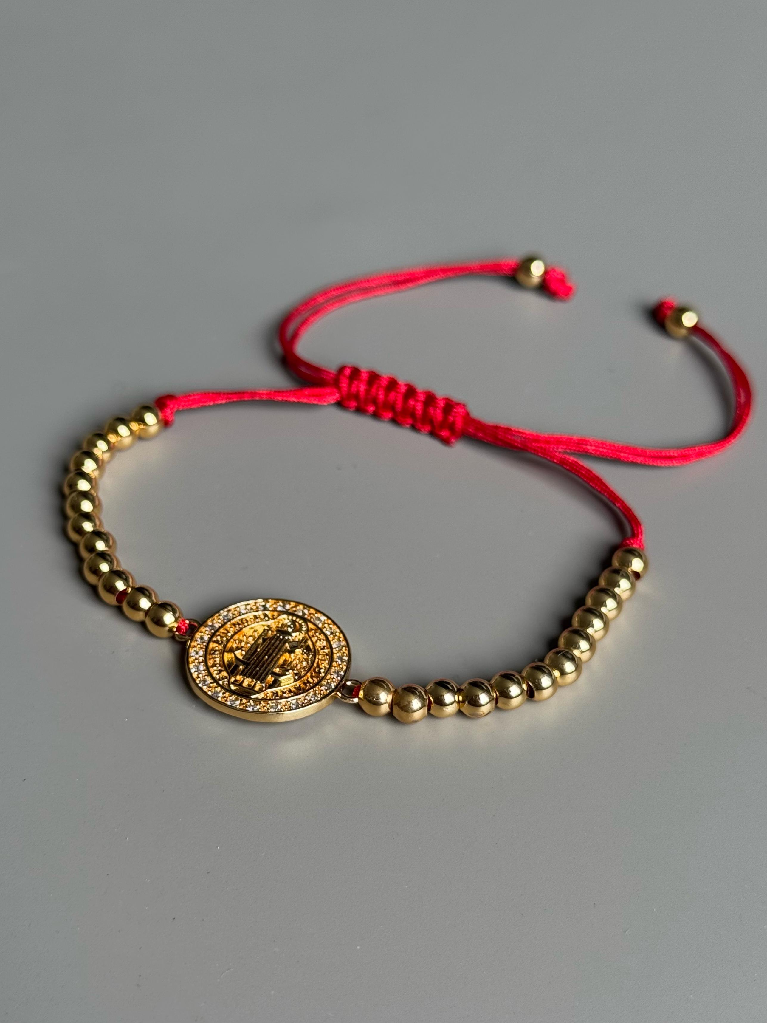 Pulsera con Dije de Virgen