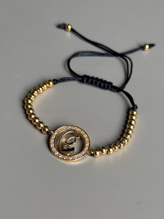 Pulsera con Dije de Virgen