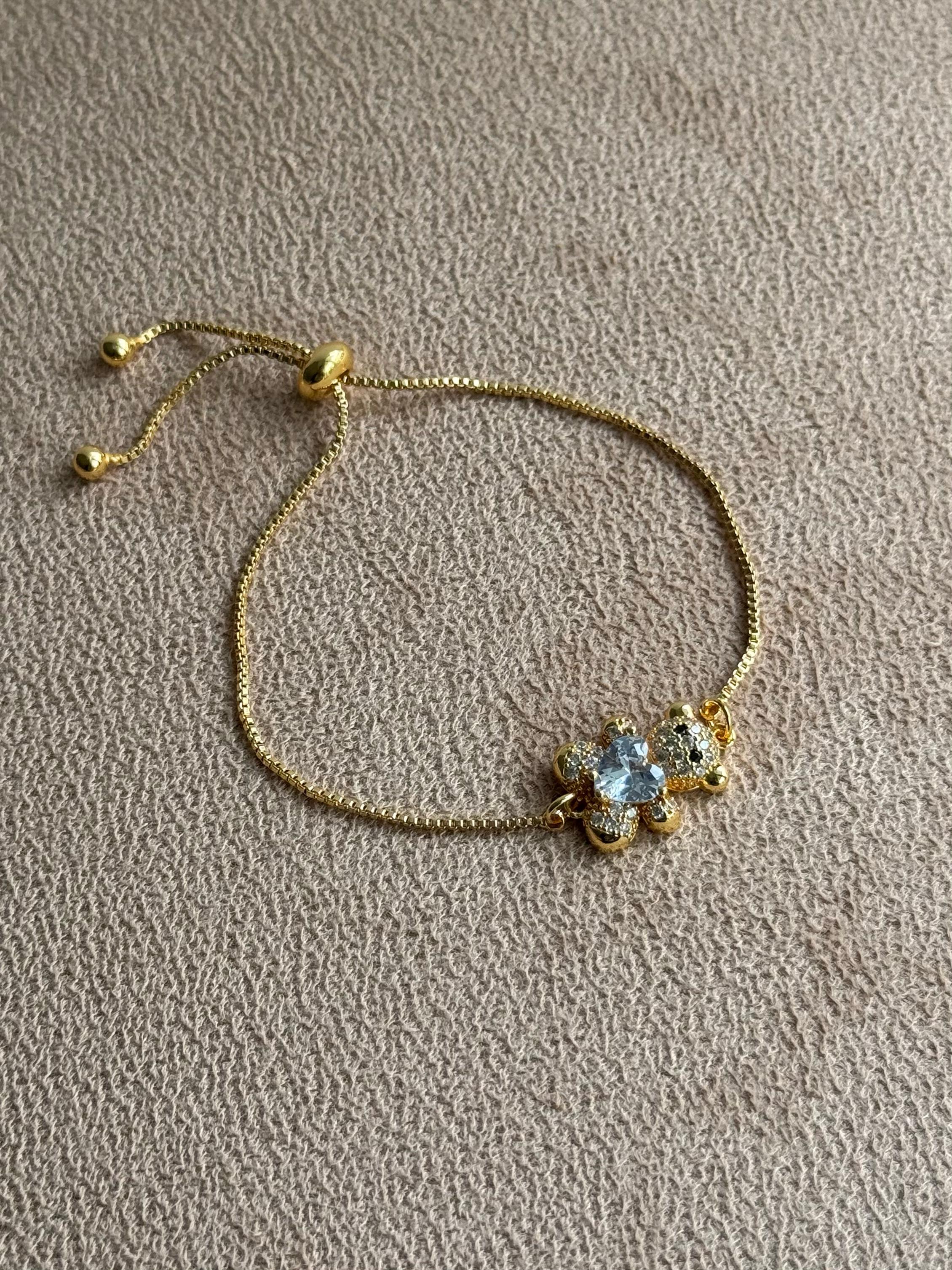 Pulseras con Dije de Oso